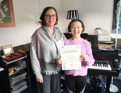 Celebrating Erin’s Distinction in ABRSM Piano Performance Grade 4